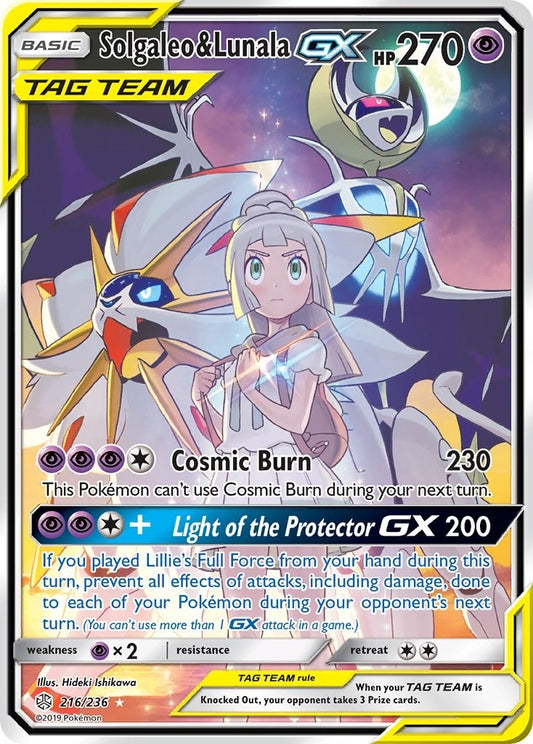 Image for Solgaleo & Lunala GX (Full Art) - Pokemon
