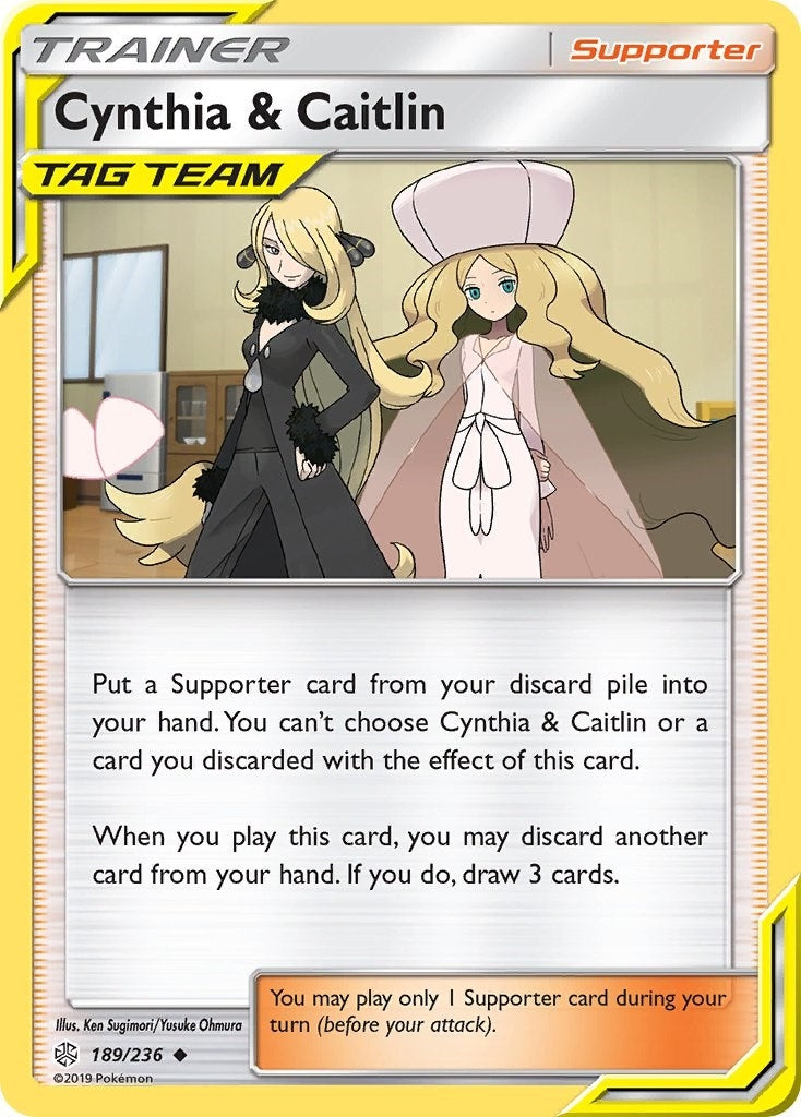 Image for Cynthia & Caitlin - Pokemon
