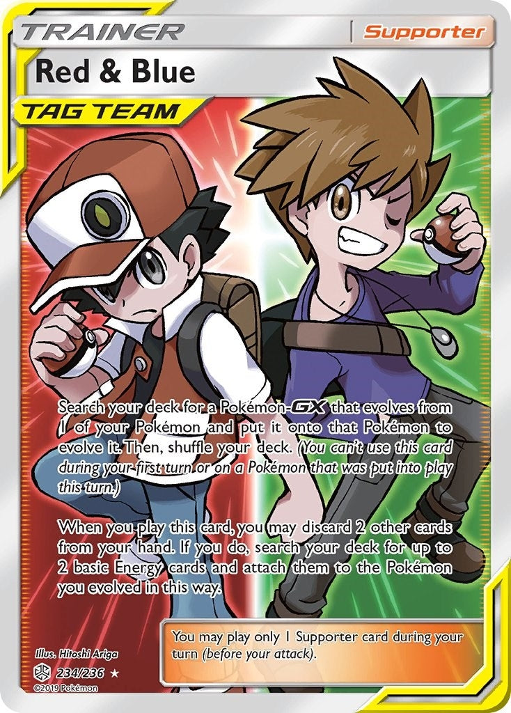 Image for Red & Blue (Full Art) - Pokemon