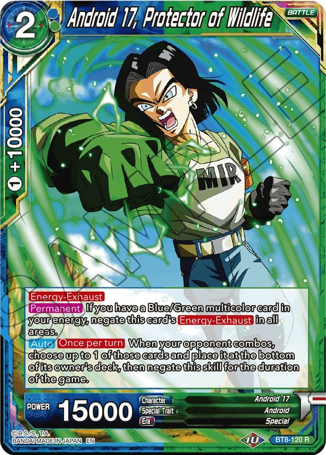 Image for Android 17, Protector of Wildlife - Dragon Ball Super: Masters