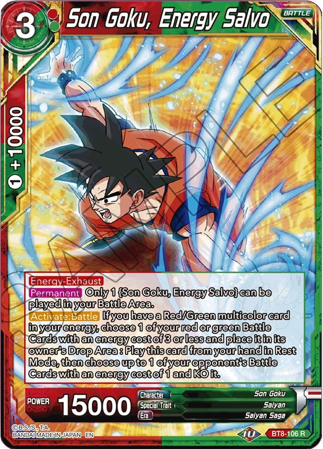 Image for Son Goku, Energy Salvo - Dragon Ball Super: Masters