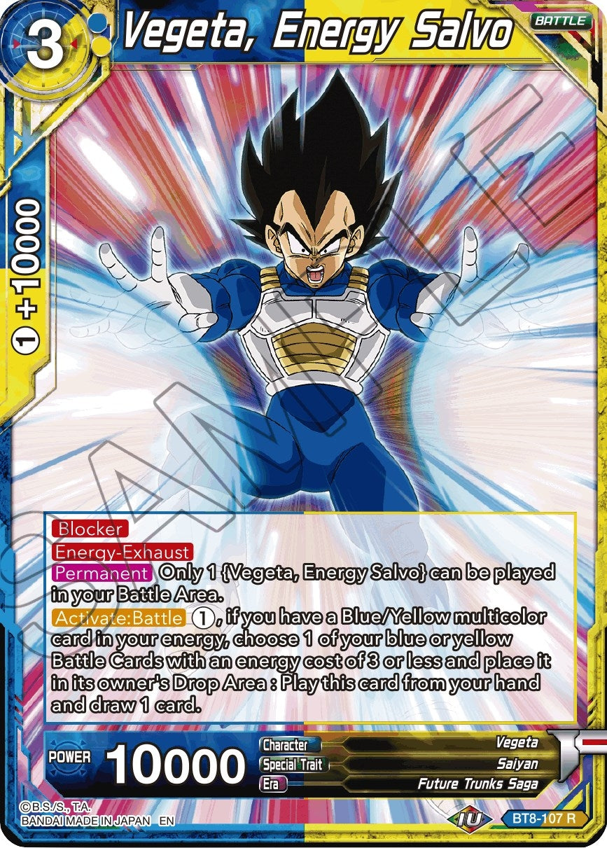 Image for Vegeta, Energy Salvo - Dragon Ball Super: Masters