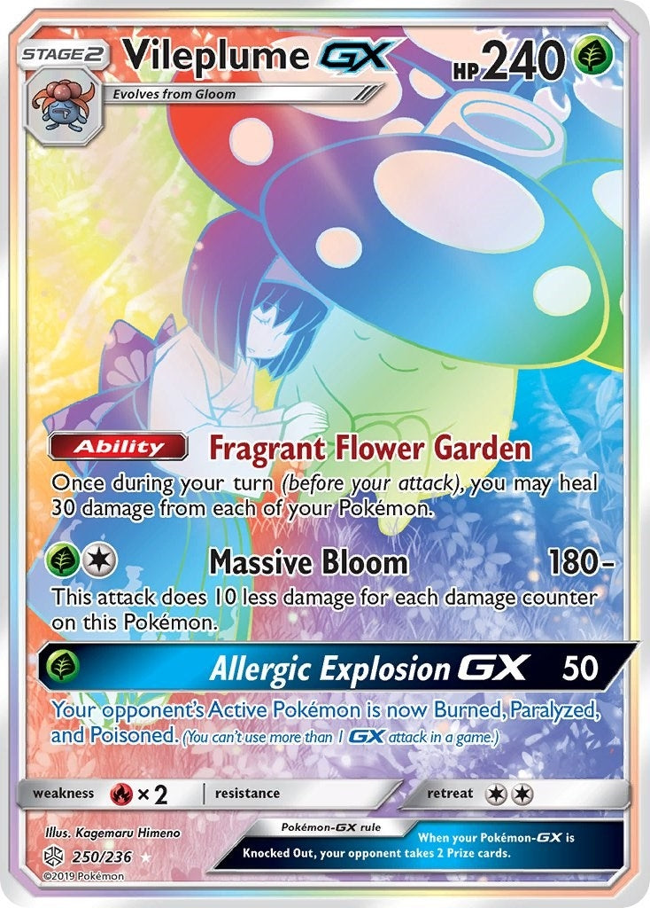 Image for Vileplume GX (Secret) - Pokemon