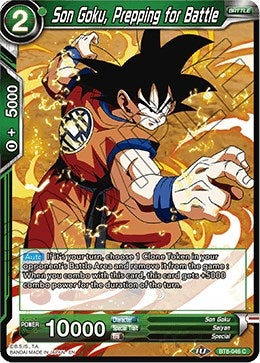 Image for Son Goku, Prepping for Battle - Dragon Ball Super: Masters