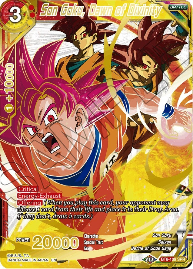 Image for Son Goku, Dawn of Divinity (SPR) - Dragon Ball Super: Masters