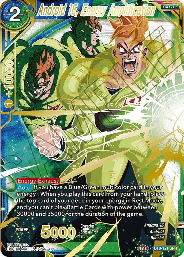 Image for Android 16, Energy Amplification (SPR) - Dragon Ball Super: Masters