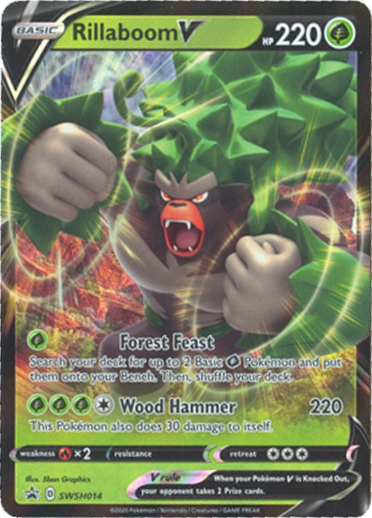 Image for Rillaboom V - SWSH014 - Pokemon