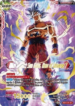 Image for Son Goku // Ultra Instinct Son Goku, Hero of Universe 7 - Dragon Ball Super: Masters