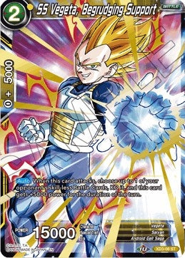 Image for SS Vegeta, Begrudging Support - Dragon Ball Super: Masters