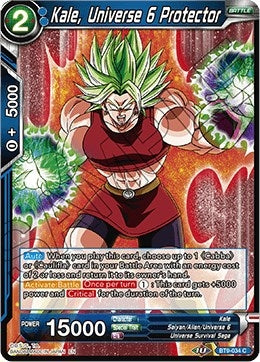 Image for Kale, Universe 6 Protector - Dragon Ball Super: Masters