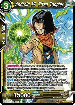 Image for Android 17, Titan Toppler - Dragon Ball Super: Masters