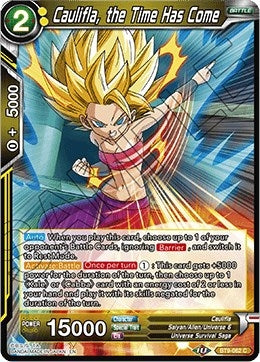 Image for Caulifla, the Time Has Come - Dragon Ball Super: Masters