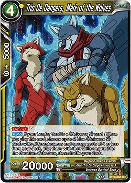 Image for Trio De Dangers, Mark of the Wolves - Dragon Ball Super: Masters