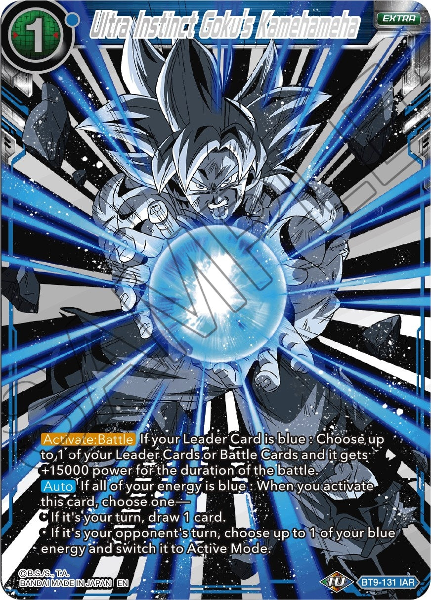 Image for Ultra Instinct Goku's Kamehameha - Dragon Ball Super: Masters