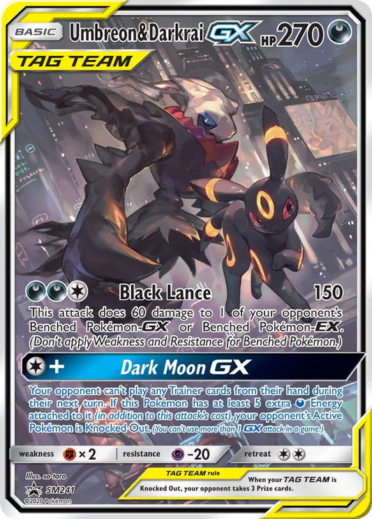 Image for Umbreon & Darkrai GX - SM241 - Pokemon