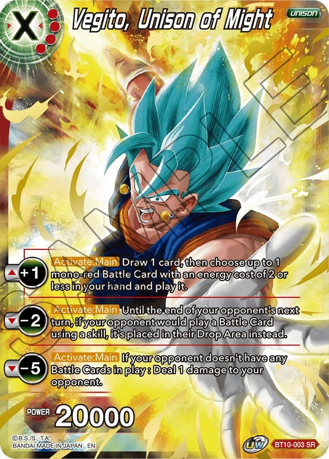 Image for Vegito, Unison of Might - Dragon Ball Super: Masters