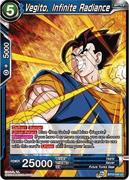 Image for Vegito, Infinite Radiance - Dragon Ball Super: Masters