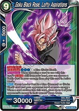 Image for Goku Black Rose, Lofty Aspirations - Dragon Ball Super: Masters