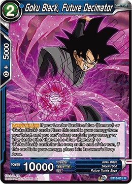 Image for Goku Black, Future Decimator - Dragon Ball Super: Masters