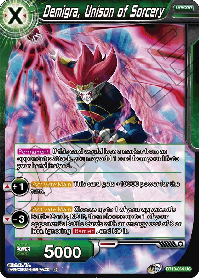 Image for Demigra, Unison of Sorcery - Dragon Ball Super: Masters