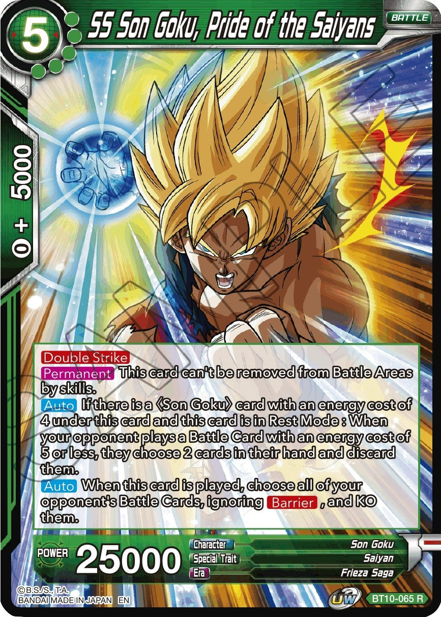 Image for SS Son Goku, Pride of the Saiyans - Dragon Ball Super: Masters
