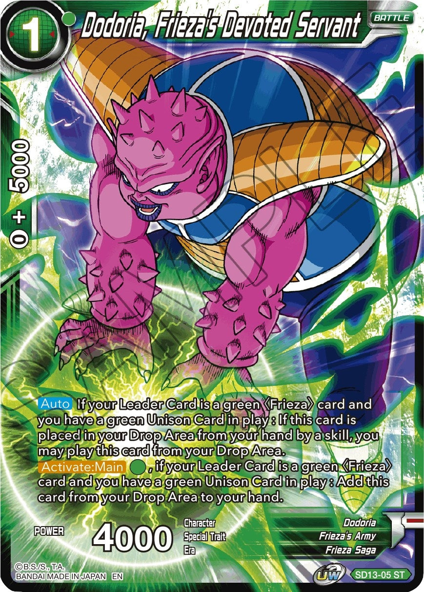 Image for Dodoria, Frieza's Devoted Servant - Dragon Ball Super: Masters
