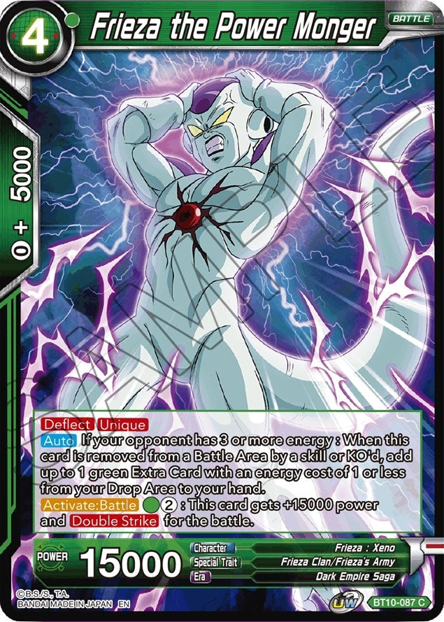 Image for Frieza the Power Monger - Dragon Ball Super: Masters