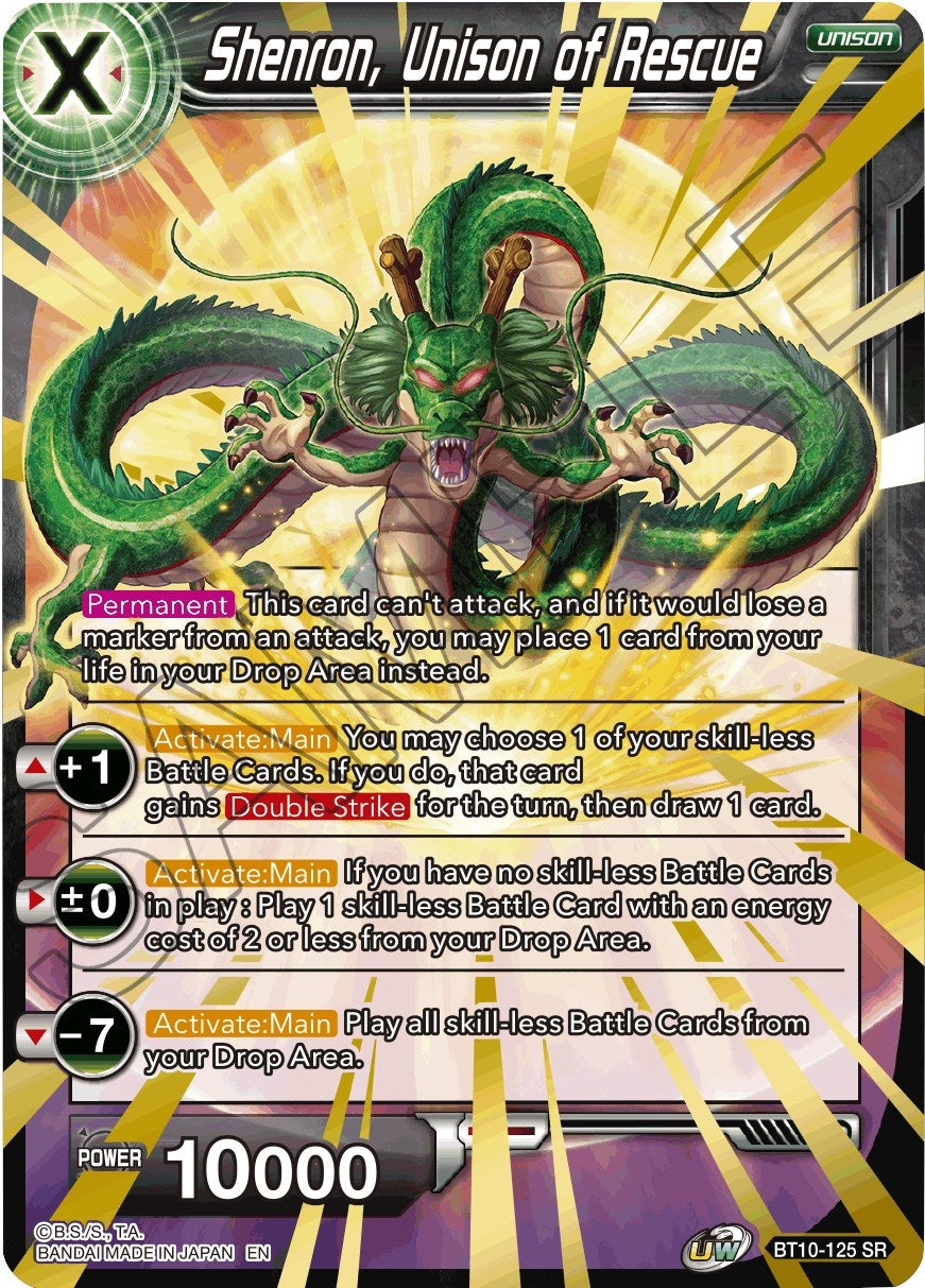 Image for Shenron, Unison of Rescue - Dragon Ball Super: Masters