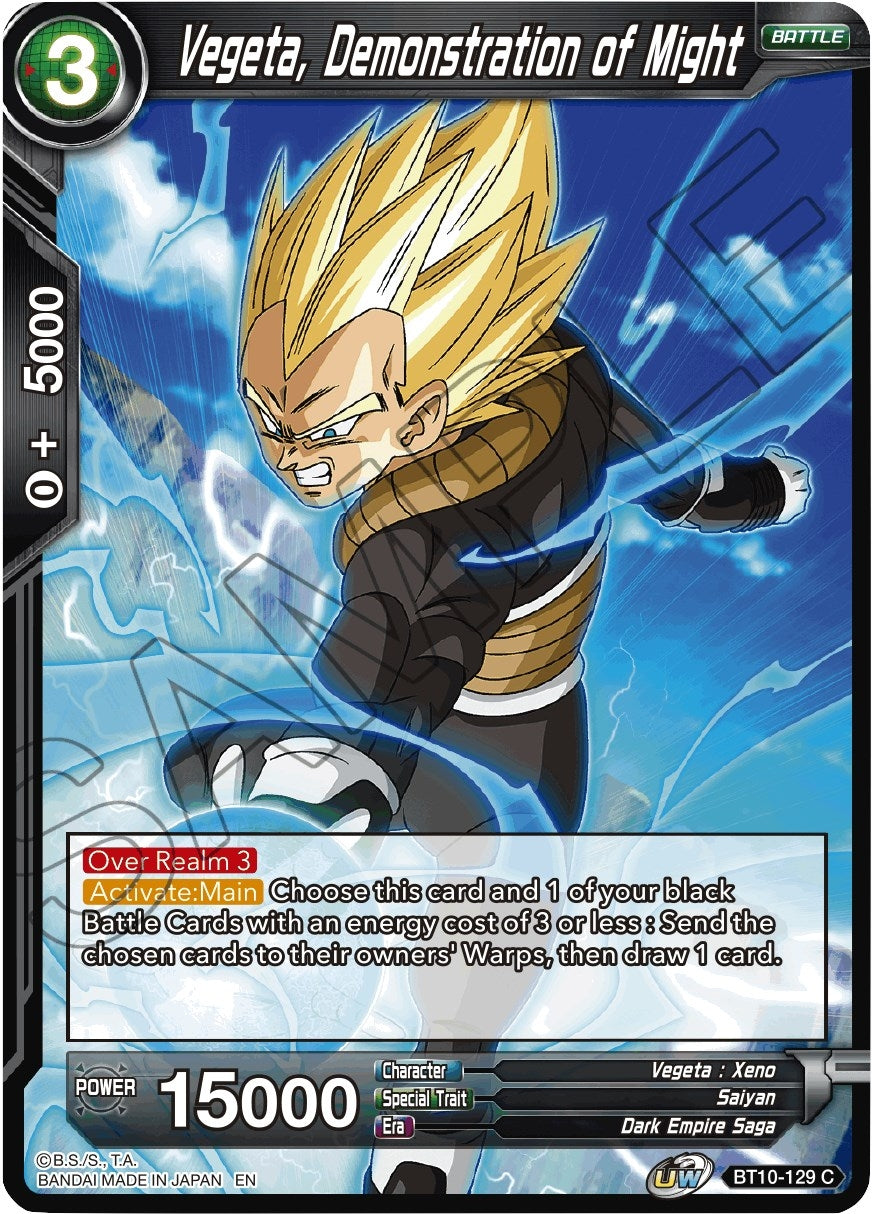 Image for Vegeta, Demonstration of Might - Dragon Ball Super: Masters