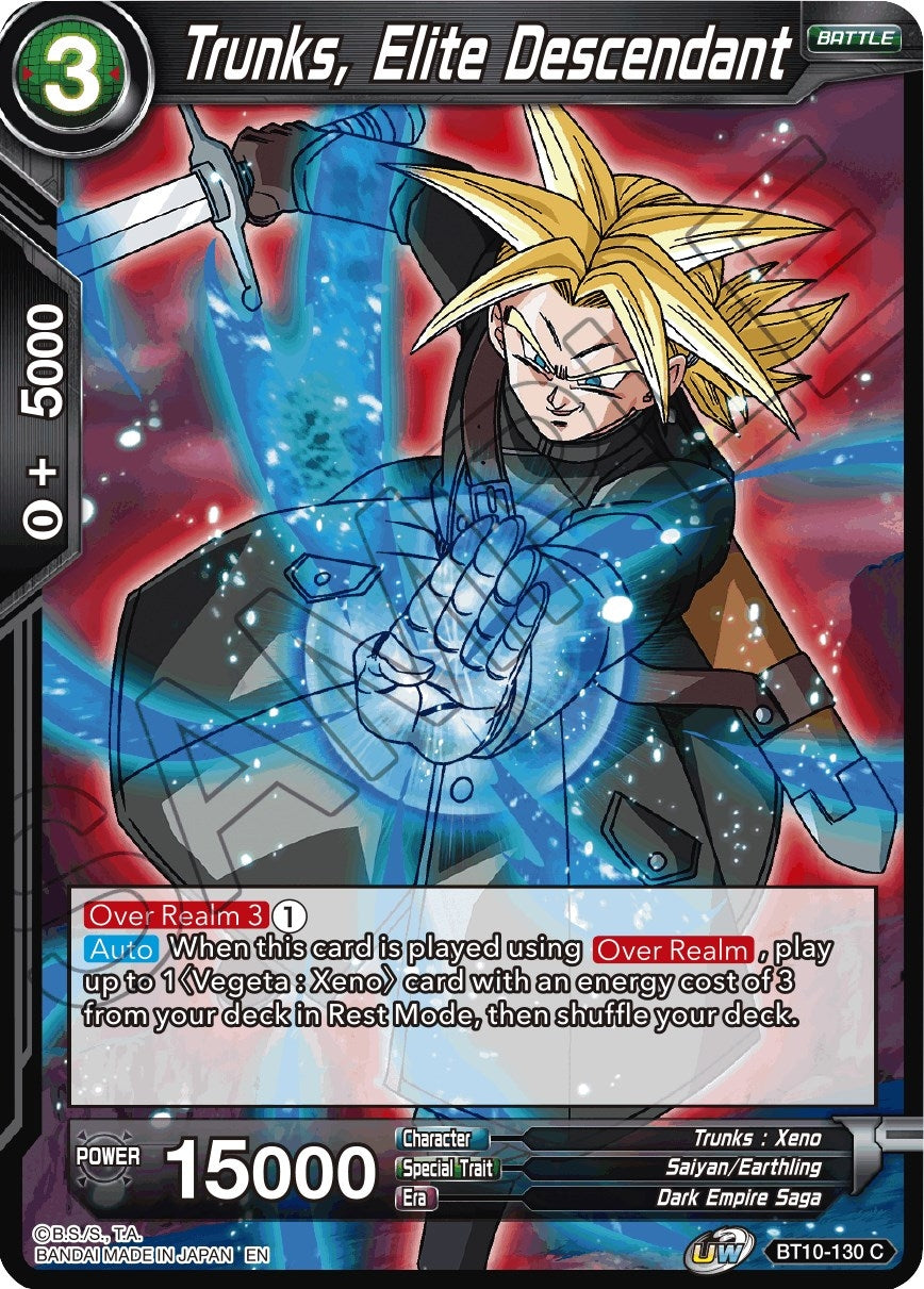 Image for Trunks, Elite Descendant - Dragon Ball Super: Masters