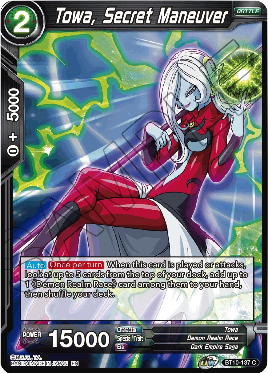 Image for Towa, Secret Maneuver - Dragon Ball Super: Masters