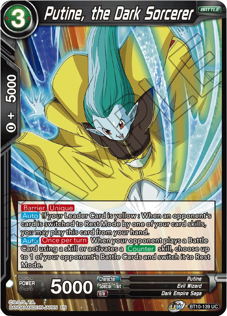 Image for Putine, the Dark Sorcerer - Dragon Ball Super: Masters