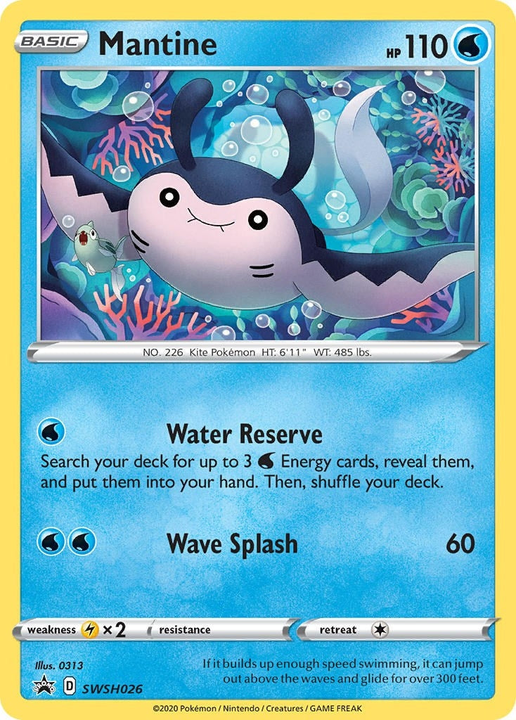 Image for Mantine - SWSH026 - Pokemon