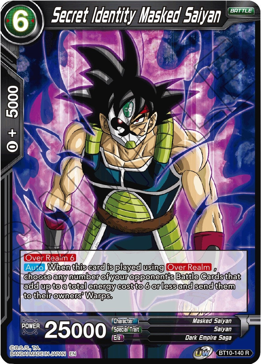 Image for Secret Identity Masked Saiyan - Dragon Ball Super: Masters