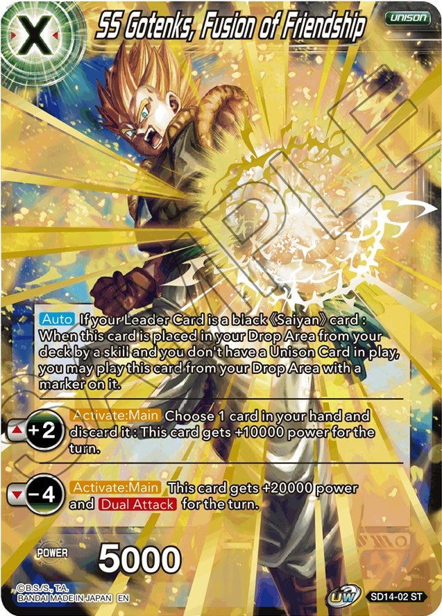 Image for SS Gotenks, Fusion of Friendship - Dragon Ball Super: Masters