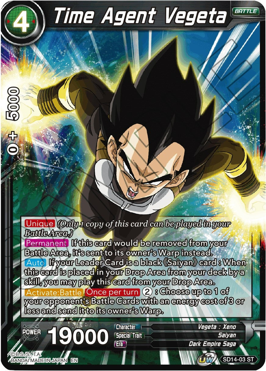 Image for Time Agent Vegeta - Dragon Ball Super: Masters