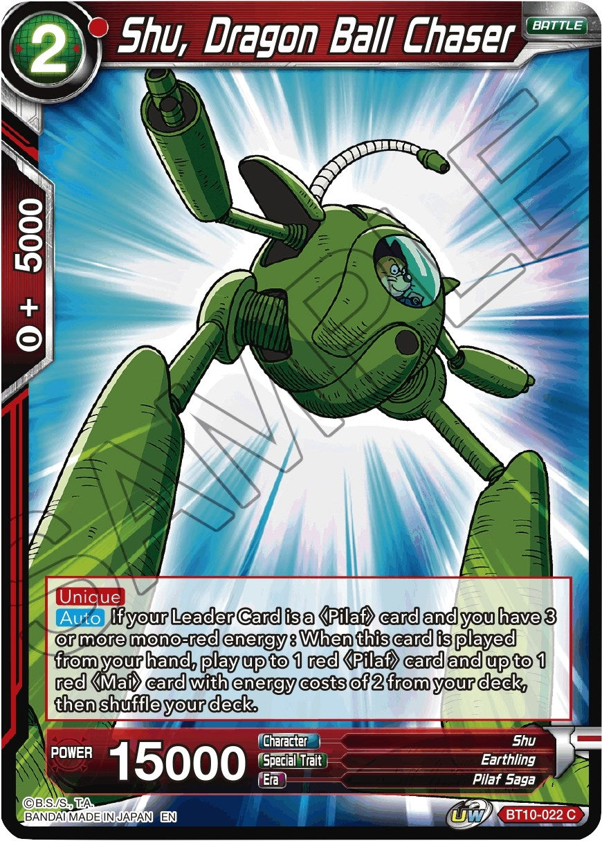Image for Shu, Dragon Ball Chaser - Dragon Ball Super: Masters