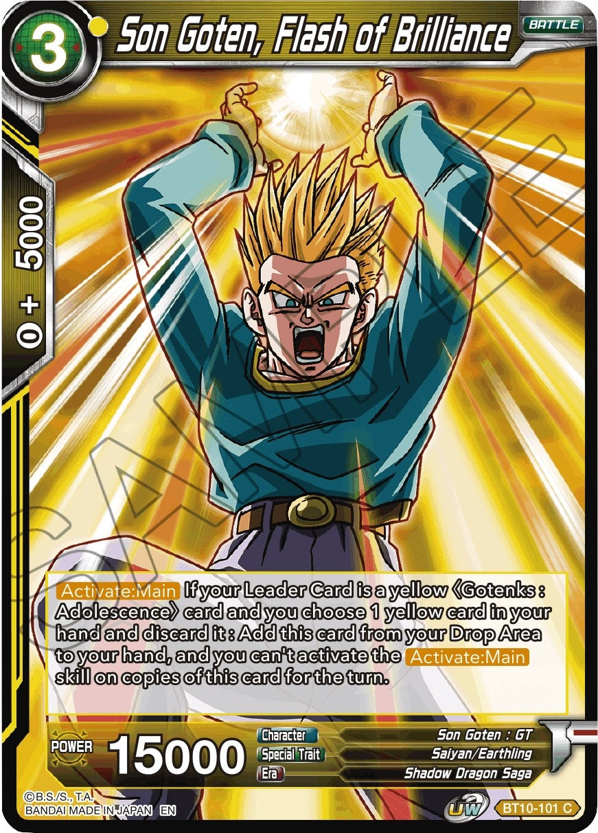 Image for Son Goten, Flash of Brilliance - Dragon Ball Super: Masters