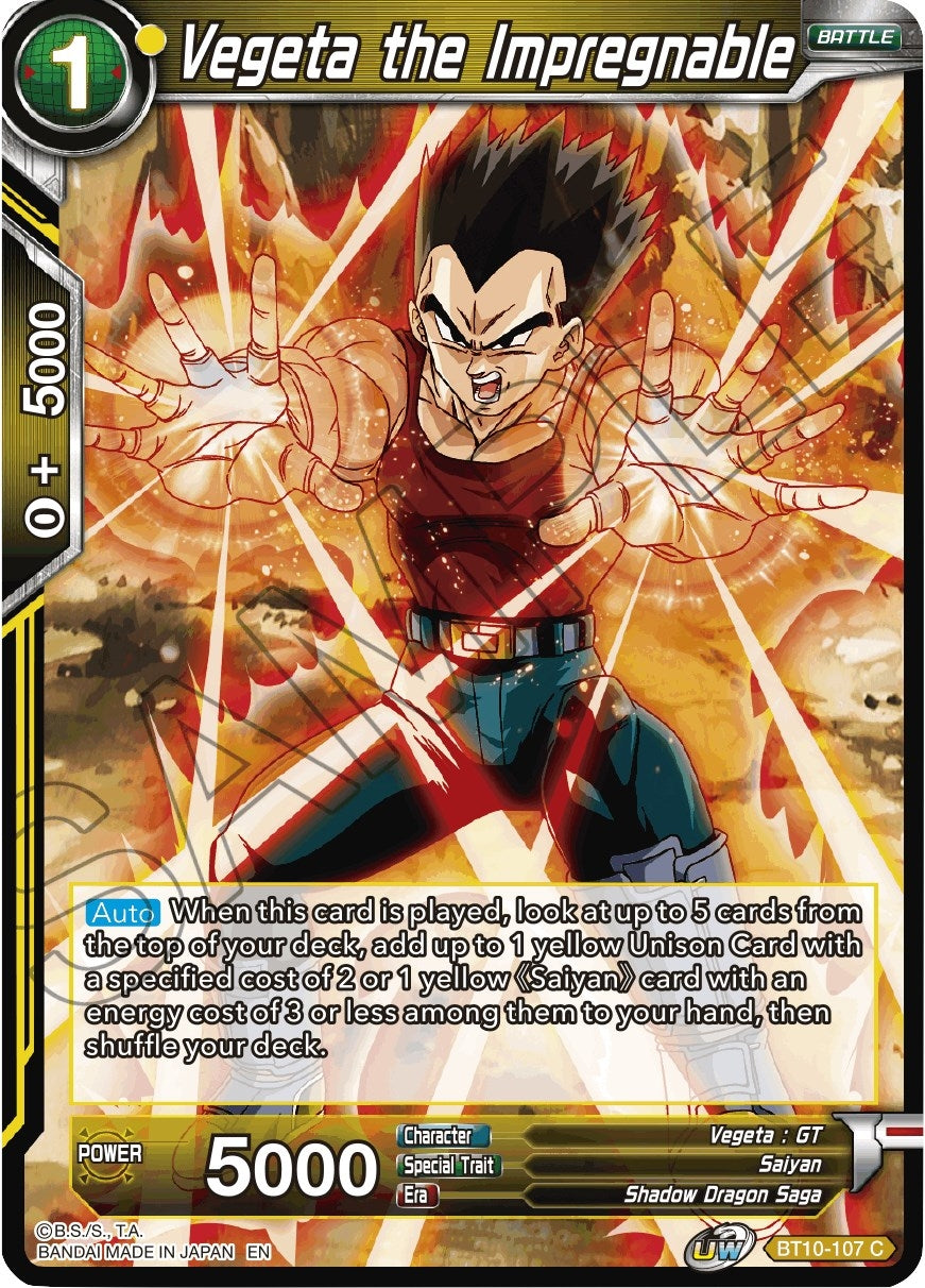 Image for Vegeta the Impregnable - Dragon Ball Super: Masters