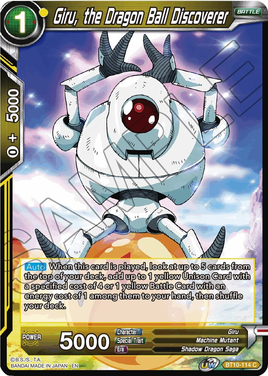 Image for Giru, the Dragon Ball Discoverer - Dragon Ball Super: Masters