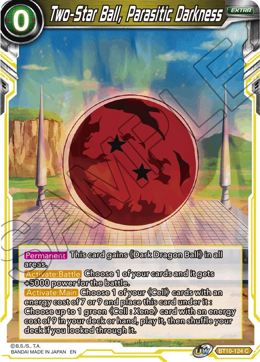Image for Two-Star Ball, Parasitic Darkness - Dragon Ball Super: Masters