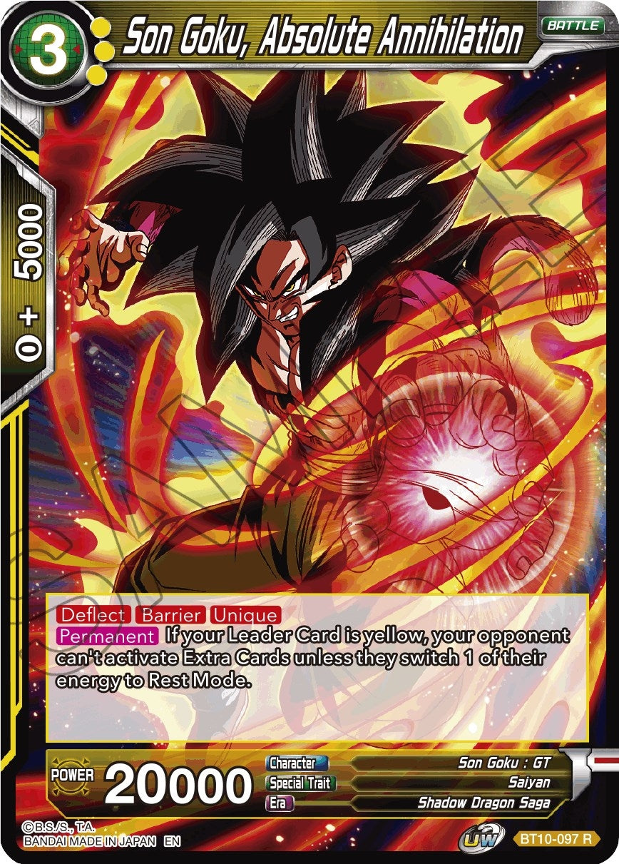 Image for Son Goku, Absolute Annihilation - Dragon Ball Super: Masters