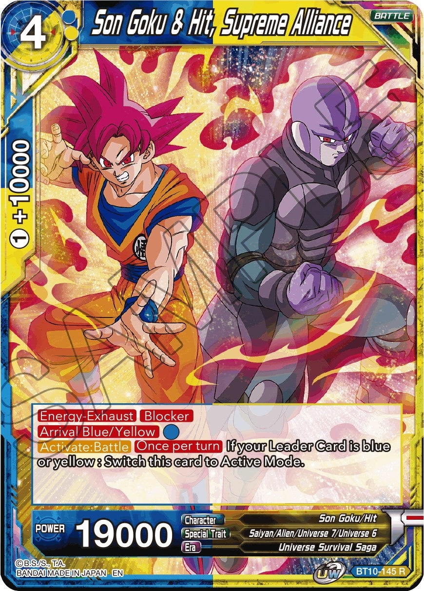 Image for Son Goku & Hit, Supreme Alliance - Dragon Ball Super: Masters