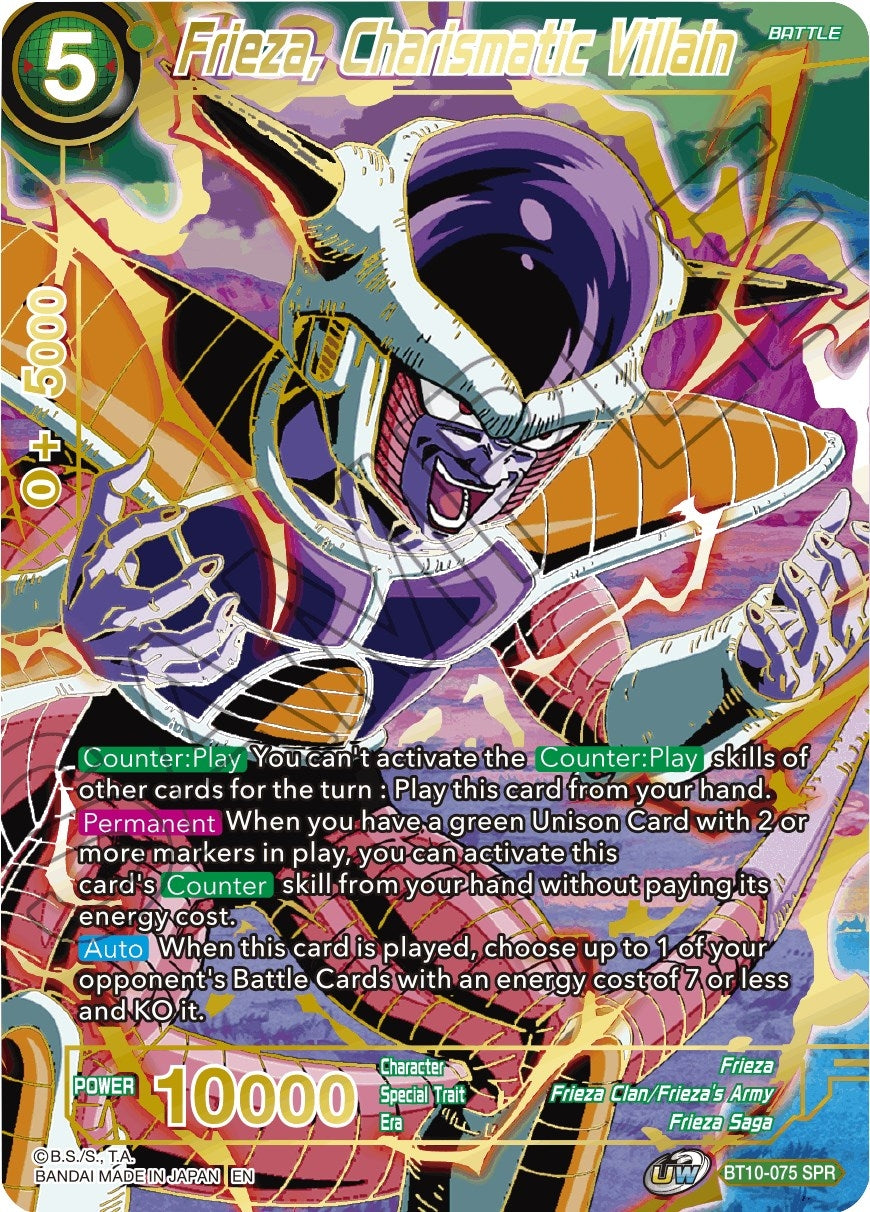 Image for Frieza, Charismatic Villain (SPR) - Dragon Ball Super: Masters