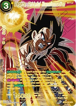 Image for Vegeta, Prideful Transformation (SPR) - Dragon Ball Super: Masters