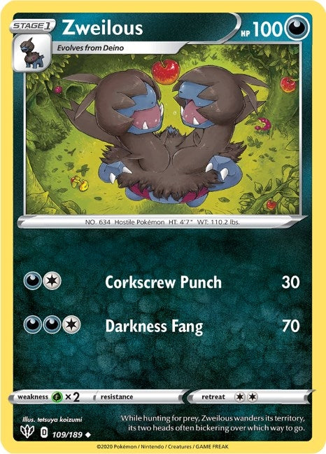 Image for Zweilous - Pokemon