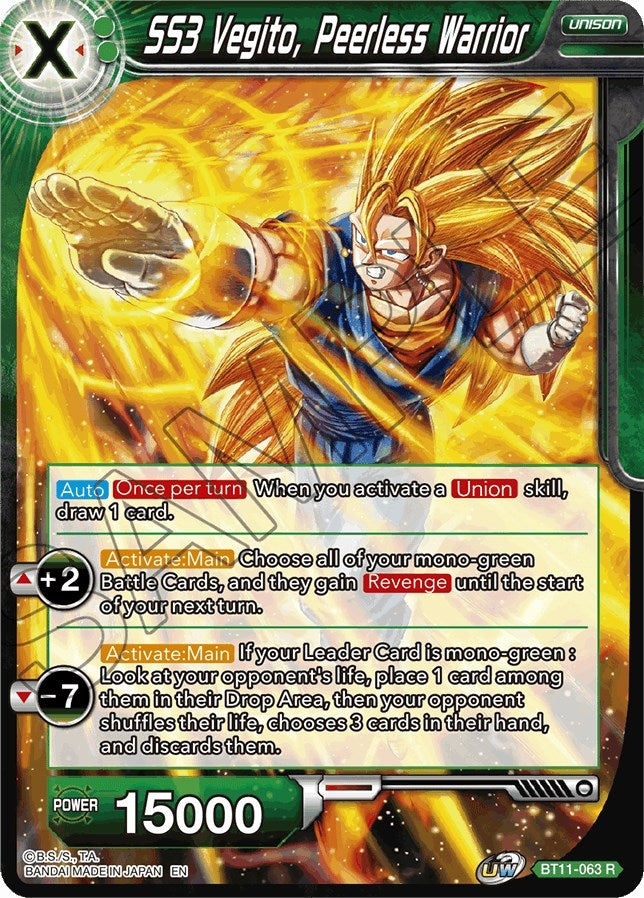 Image for SS3 Vegito, Peerless Warrior - Dragon Ball Super: Masters