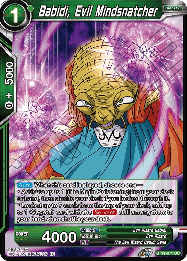 Image for Babidi, Evil Mindsnatcher - Dragon Ball Super: Masters