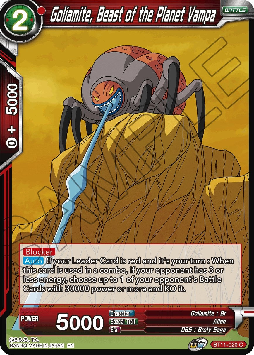 Image for Goliamite, Beast of the Planet Vampa - Dragon Ball Super: Masters