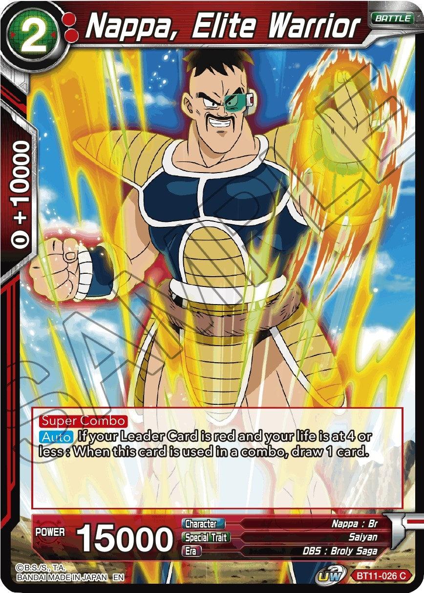 Image for Nappa, Elite Warrior - Dragon Ball Super: Masters